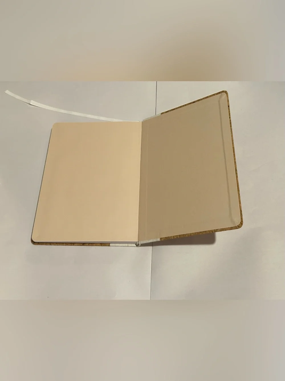 New Hardcover Journal Cork Cardboard Covers 200 Lined Pages Vietnam Page Marker